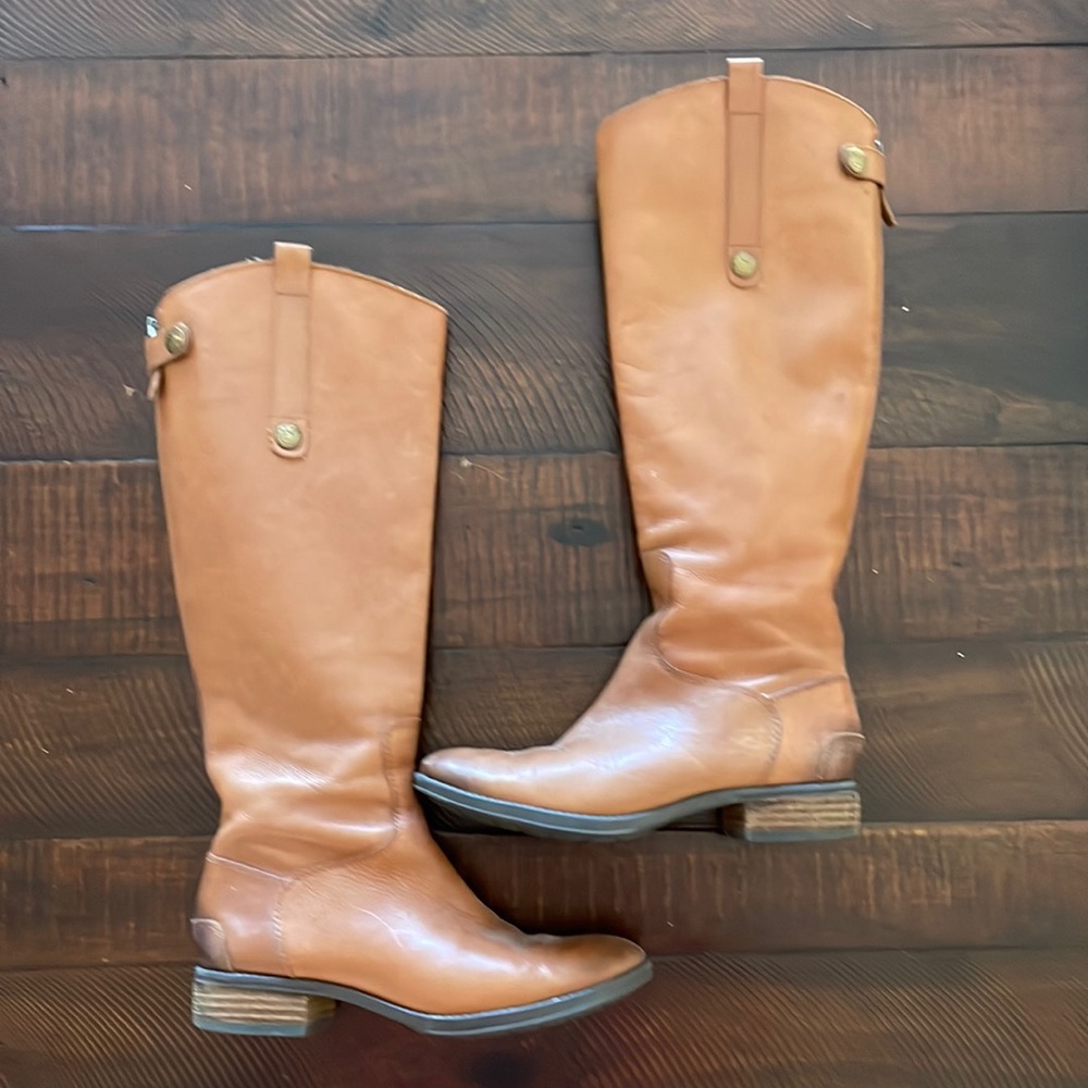 PENNY LEATHER RIDING BOOT Size 5.5